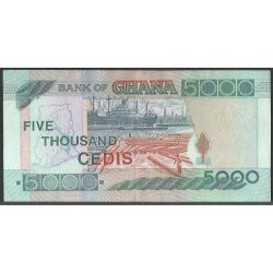 Ghana 5.000 Cedis 1 Jul 2000 P34e