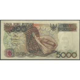 Indonesia 5.000 Rupias 1992 (99) P130h