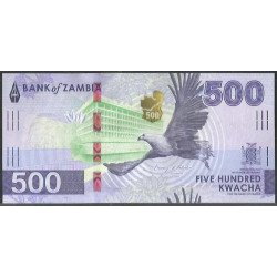 Zambia, 500 Kwacha 2024 P67