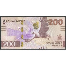 Zambia, 200 Kwacha 2024 P66