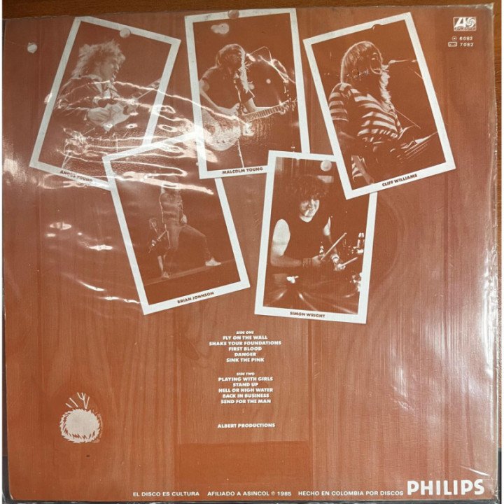 AC/DC - Fly On The Wall reverso