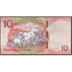 Lesotho, 10 Maloti 2021 P26