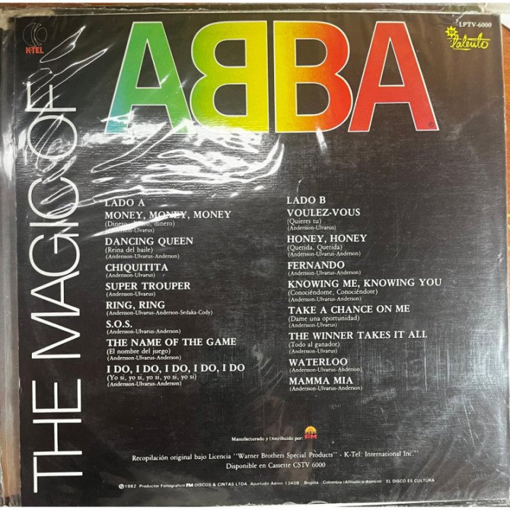 ABBA - The Magic Of ABBA reverso