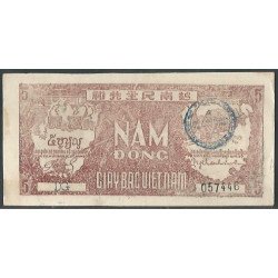 Vietnam Norte, 5 Dong  ND1948 P17a