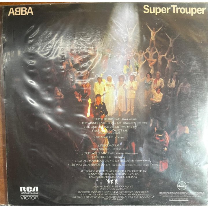 ABBA - Super Trouper reverso