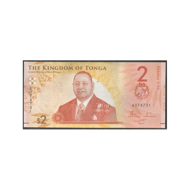 Tonga, 2 Pa'anga ND2023 P50