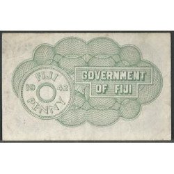 Fiji, 1 Penny 1 Jul 1947 P47