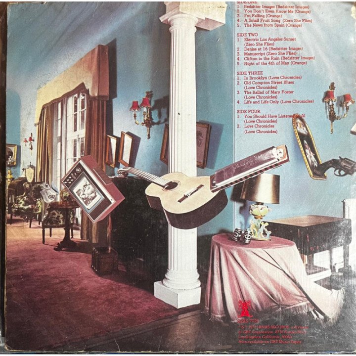 Al Stewart - The Early Years (x2 vinilos) reverso