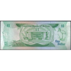 Belize, 1 Dollars 1 Ene 1987 P46c
