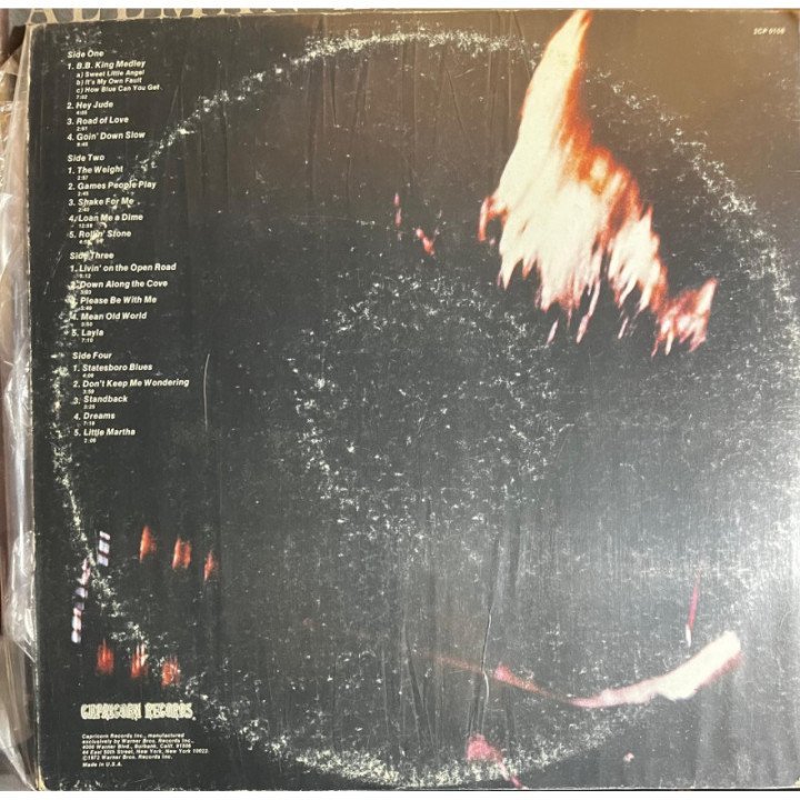 Duane Allman - an anthology (x2 vinilos) reverso