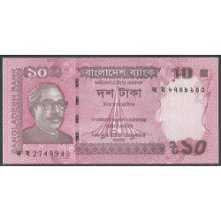 Bangladesh 10 Taka 2023 P54n