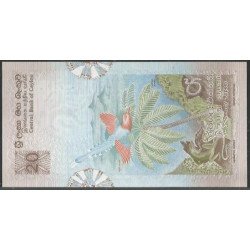 Ceylan, 20 Rupias 26 Mar 1979 P86a