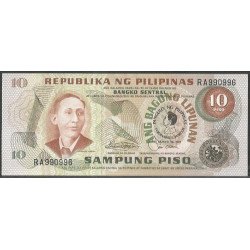 Filipinas, 10 Piso 1981 P167