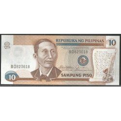 Filipinas, 10 Piso...