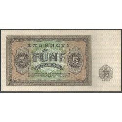 Alemania Democratica, 5 Mark 1948 P11a