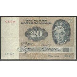 Dinamarca, 20 Kroner 1979 P49a