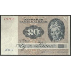 Dinamarca, 20 Kroner 1981 P49c