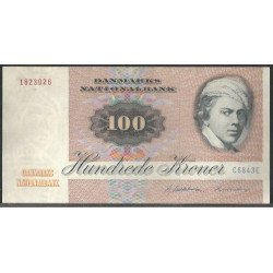 Dinamarca, 100 Kroner 1984...