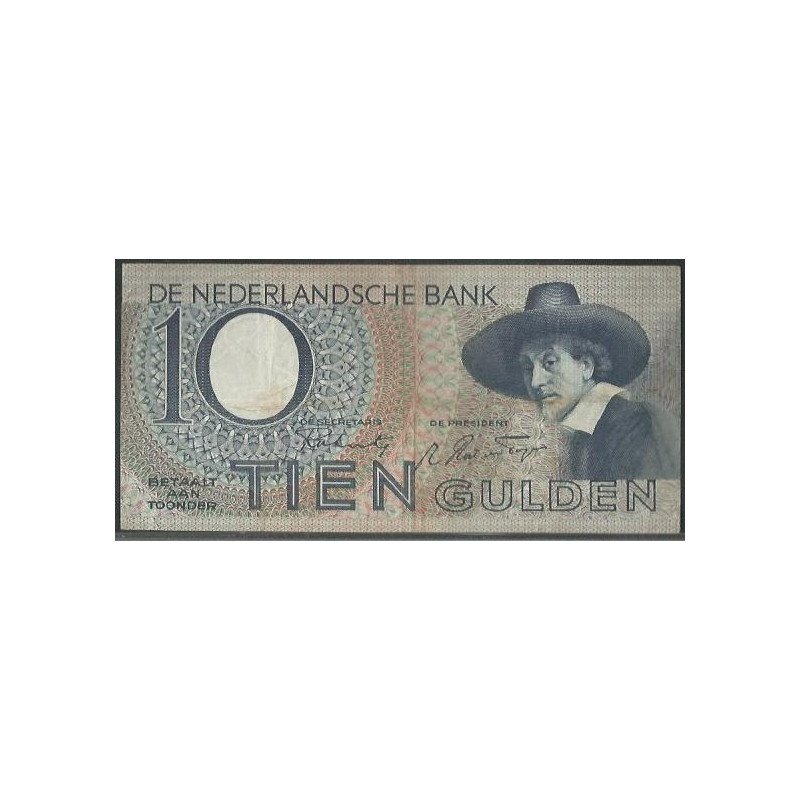 Holanda, 10 Gulden 29 Ene 1944 P59