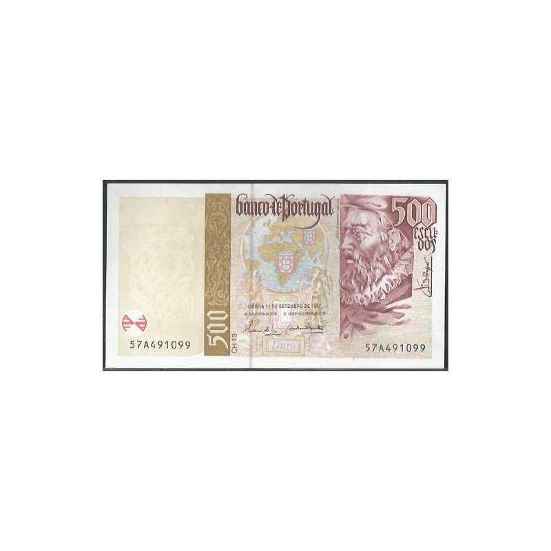 Portugal, 500 Escudos 11 Sep 1997 P187b