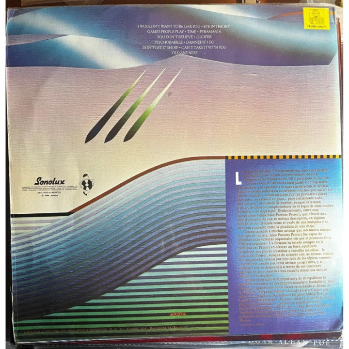 The Alan Parsons Project - The Best oF reverso