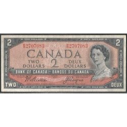 Canada, 2 Dollars 1954...