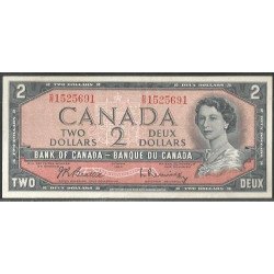 Canada, 2 Dollars 1954...