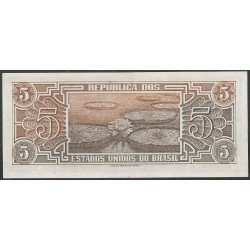 Brasil, 5 Cruzeiros ND1961-2 P166b