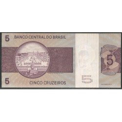 Brasil, 5 Cruzeiros ND1970-1 A P192a