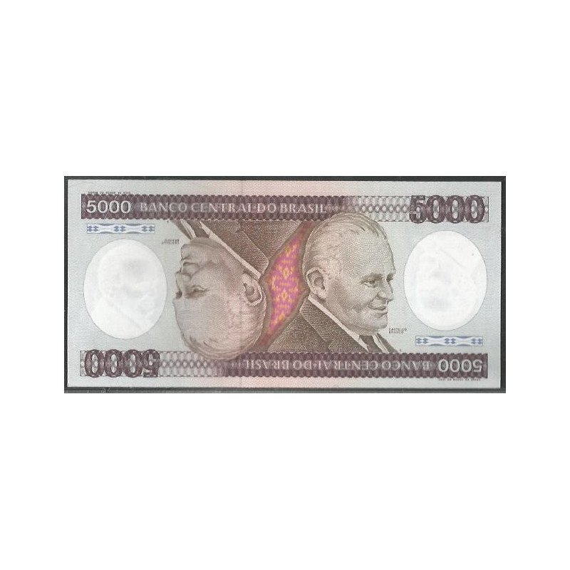 Brasil, 5.000 Cruzeiros ND1981 P202a