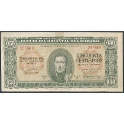 Uruguay, 50 Centesimos...