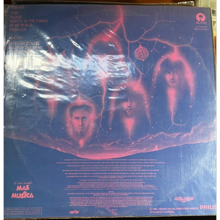 Anthrax - Persistence of Time reverso