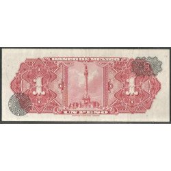 Mexico, 1 Peso 8 Sep 1954 Serie ET P56b