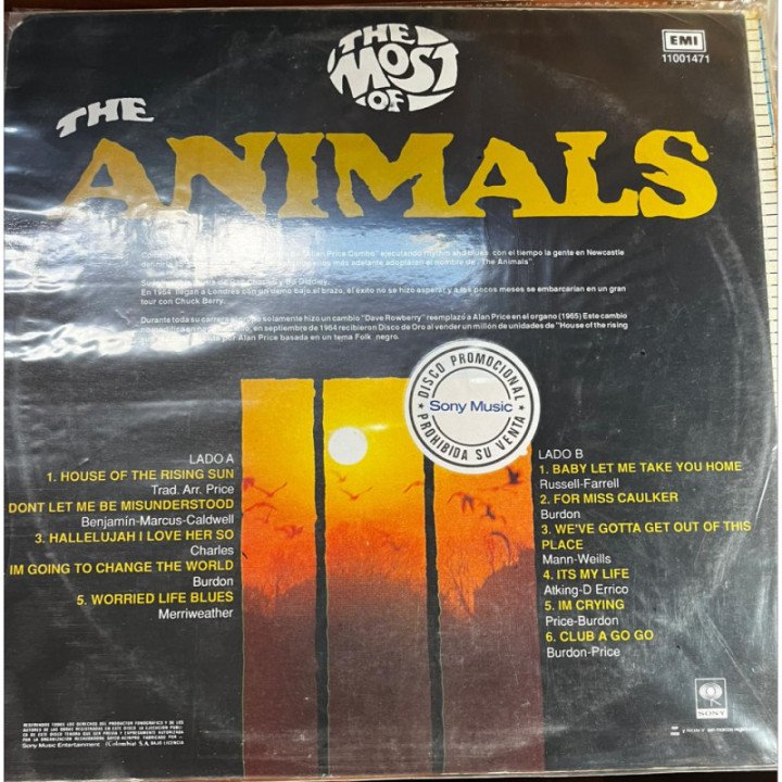 Animals - The Most of Animals reverso