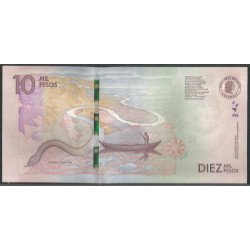 Billete de 10.000 Pesos 19 Ago 2015 AB BGWNF10-2