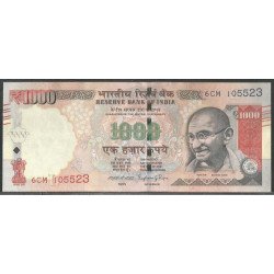 India, 1.000 Rupias 2016 L...