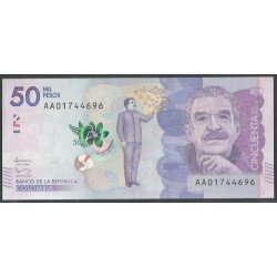 Billete de 50.000 Pesos 19...