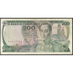 Billete de 200 Pesos 1 Ene...