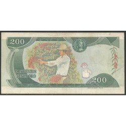 Billete de 200 Pesos 1 Ene 1982 BGW349