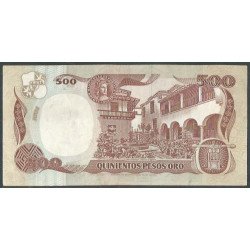 Billete de 500 Pesos 2 Mar 1992 BGW407