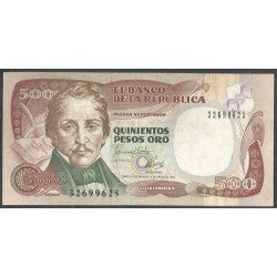 Billete de 500 Pesos 4 Ene...