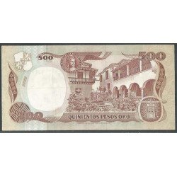 Billete de 500 Pesos 4 Ene 1993 BGW409