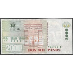 Billete de 2.000 Pesos 12 Oct 1999 BGW474