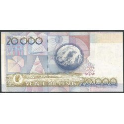 Billete de 20.000 Pesos 12 Oct 2000 BGW712