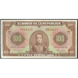Billete de 100 Pesos 20 Jul...