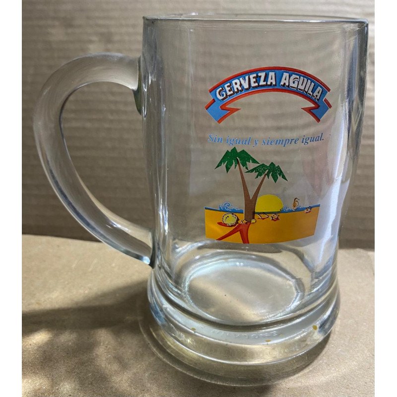 Jarro de cerveza Aguila "Sin igual y siempre igual" JV002 - Colombia