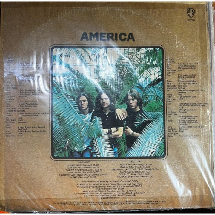 America - A Horse With No Name reverso