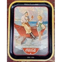 Bandeja Metálica Coca-Cola...