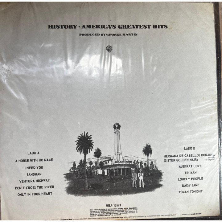 America - America's greatest hits reverso