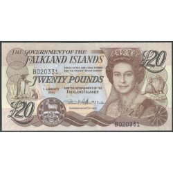 Islas Falkland, 20 Pounds 1...